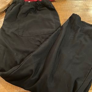 Black scrub SET